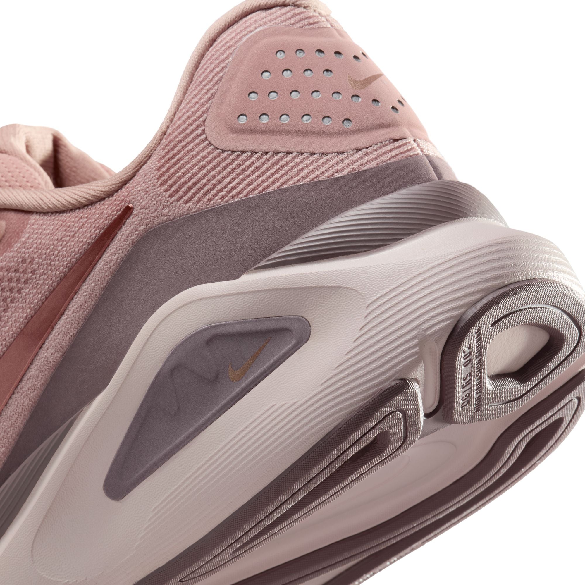 Nike Air Zoom Structure 26 (B Width) - Particle Pink/Metallic Rose Gold (Womens)