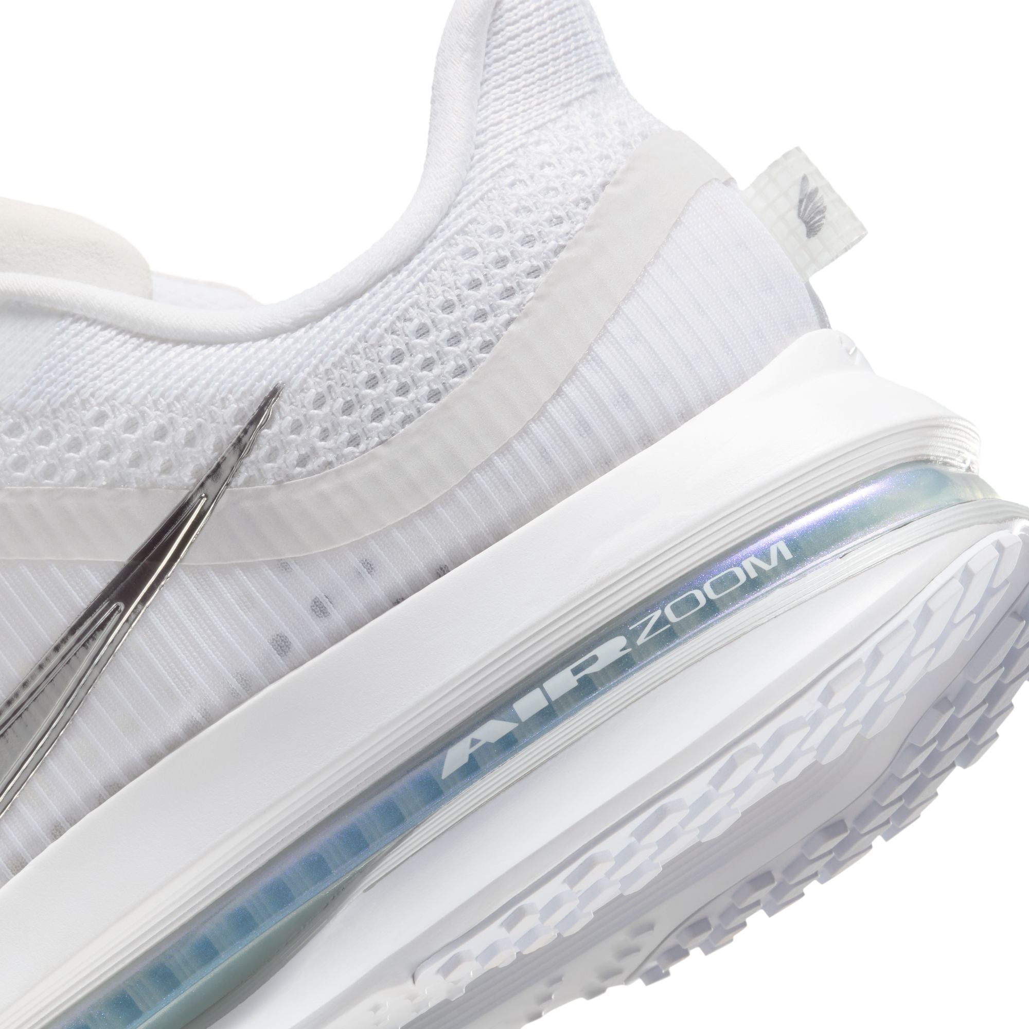 Nike Pegasus Premium (B Width) - White/Metallic Silver (Womens)
