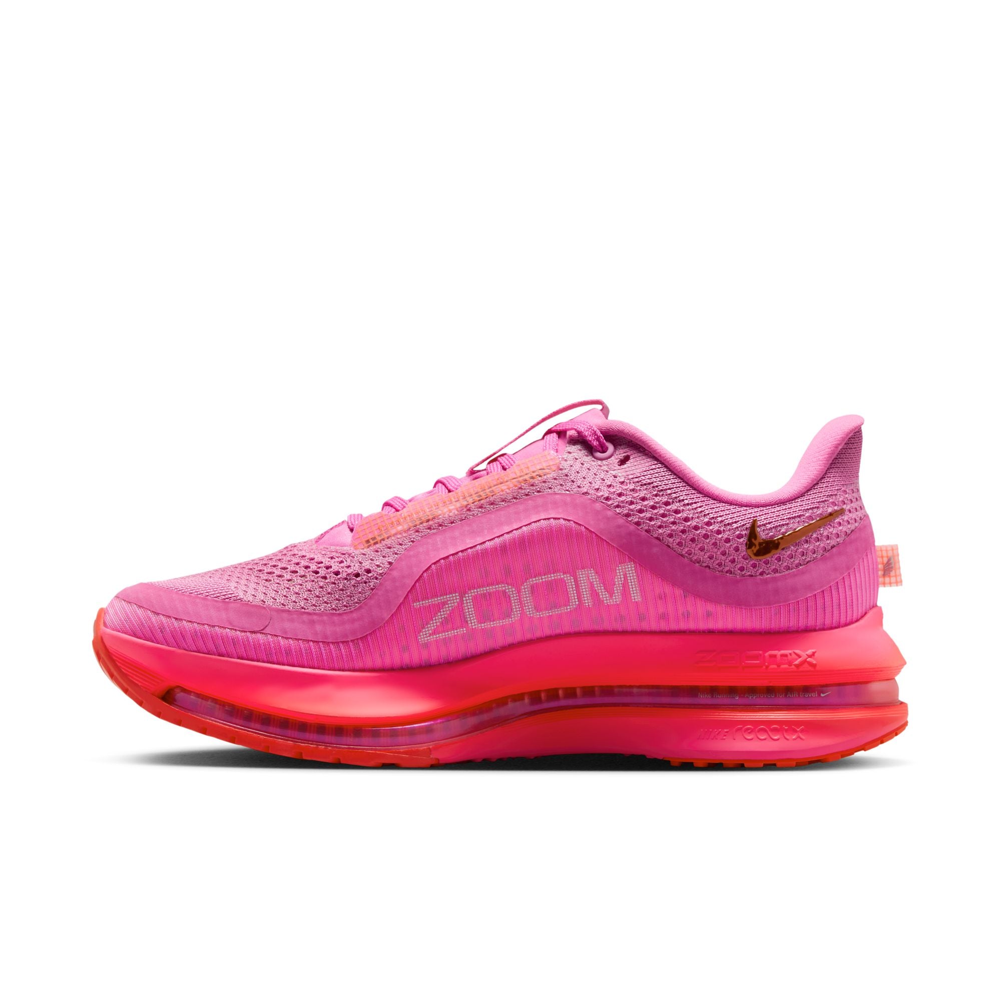 Nike Pegasus Premium (B Width) - Particle Pink/Bright Crimson (Womens)