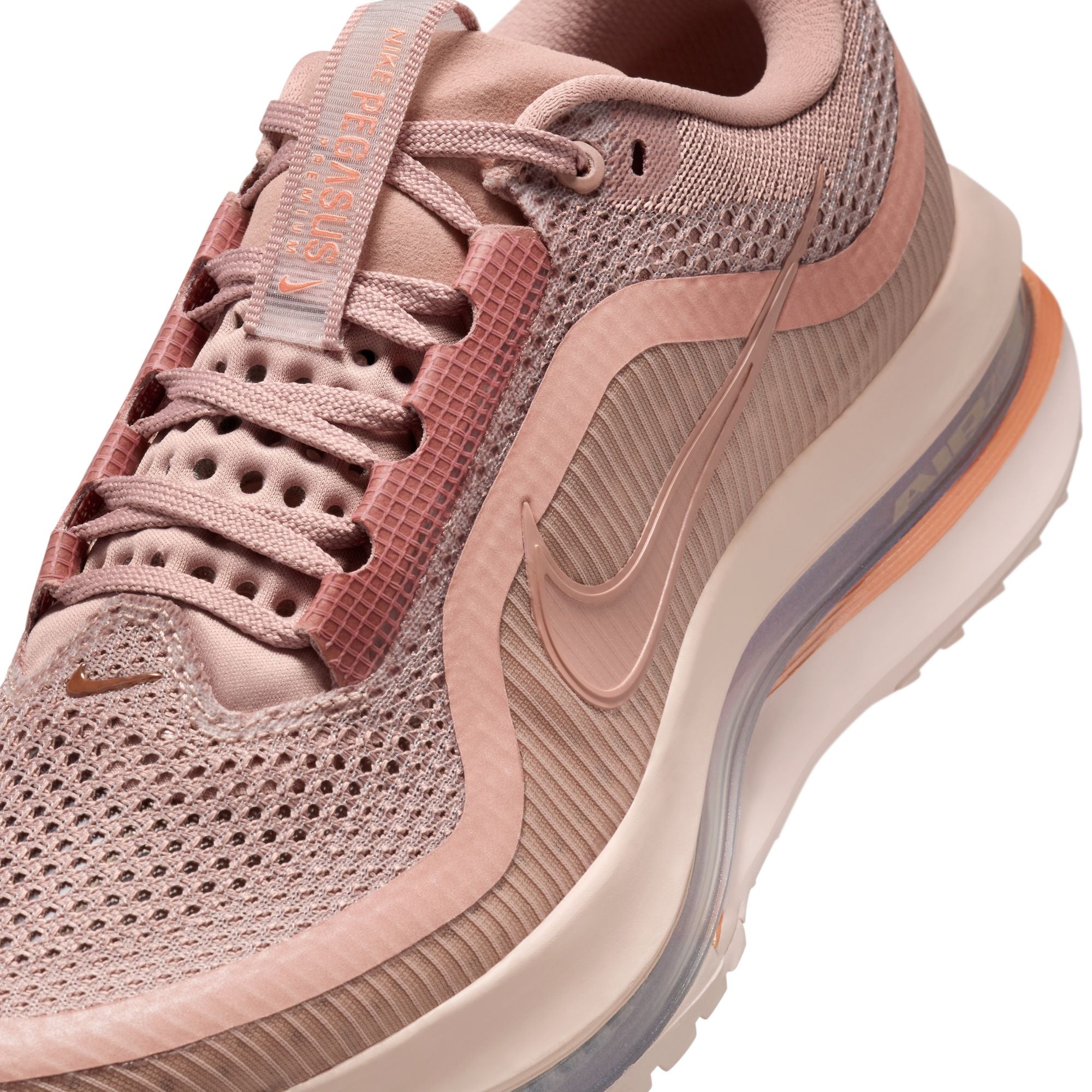 Nike Pegasus Premium (B Width) - Particle Pink/Metallic Rose Gold (Womens)