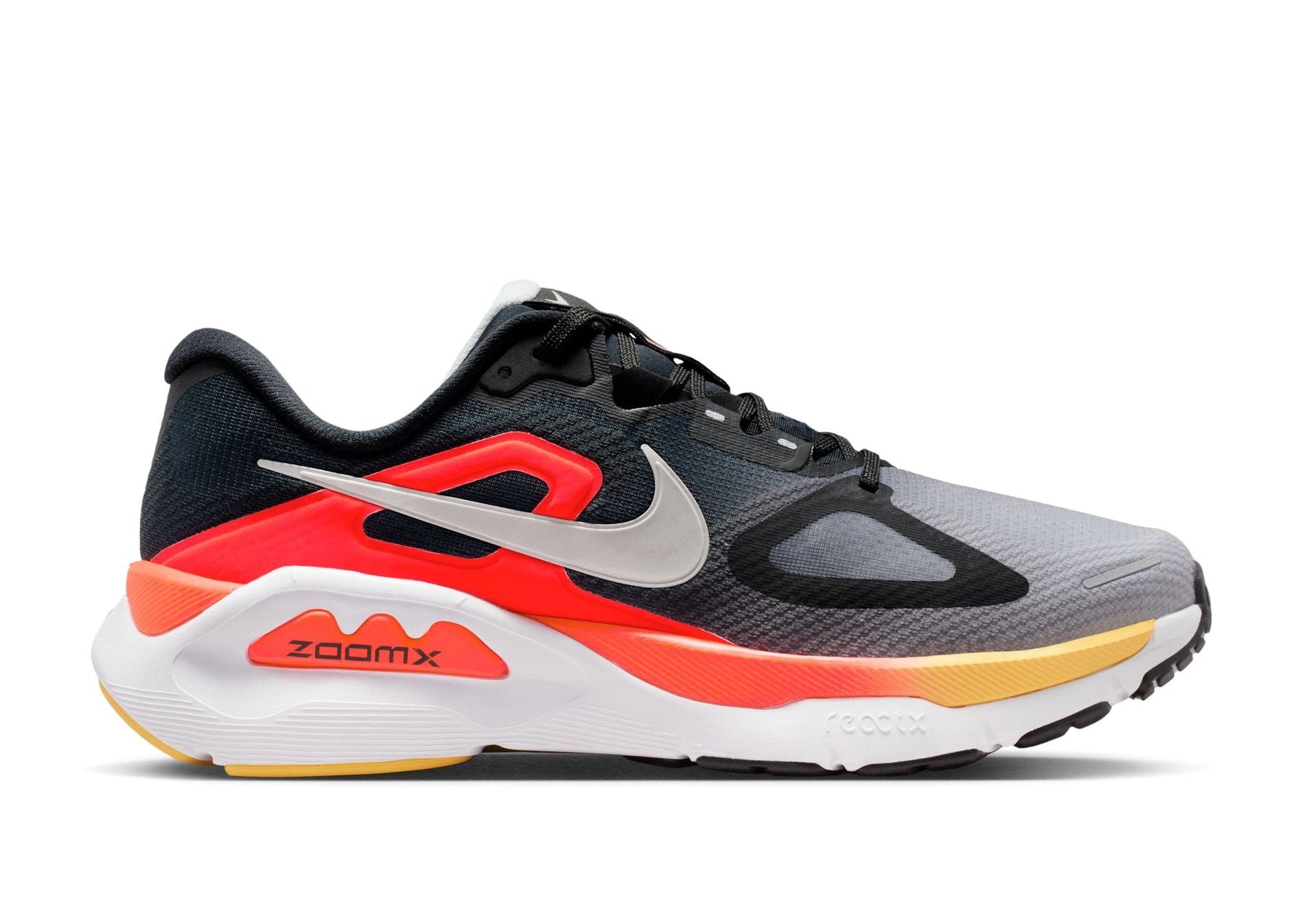 Nike Structure Plus (D Width) - Black/Silver/LT Smoke Grey (Mens)