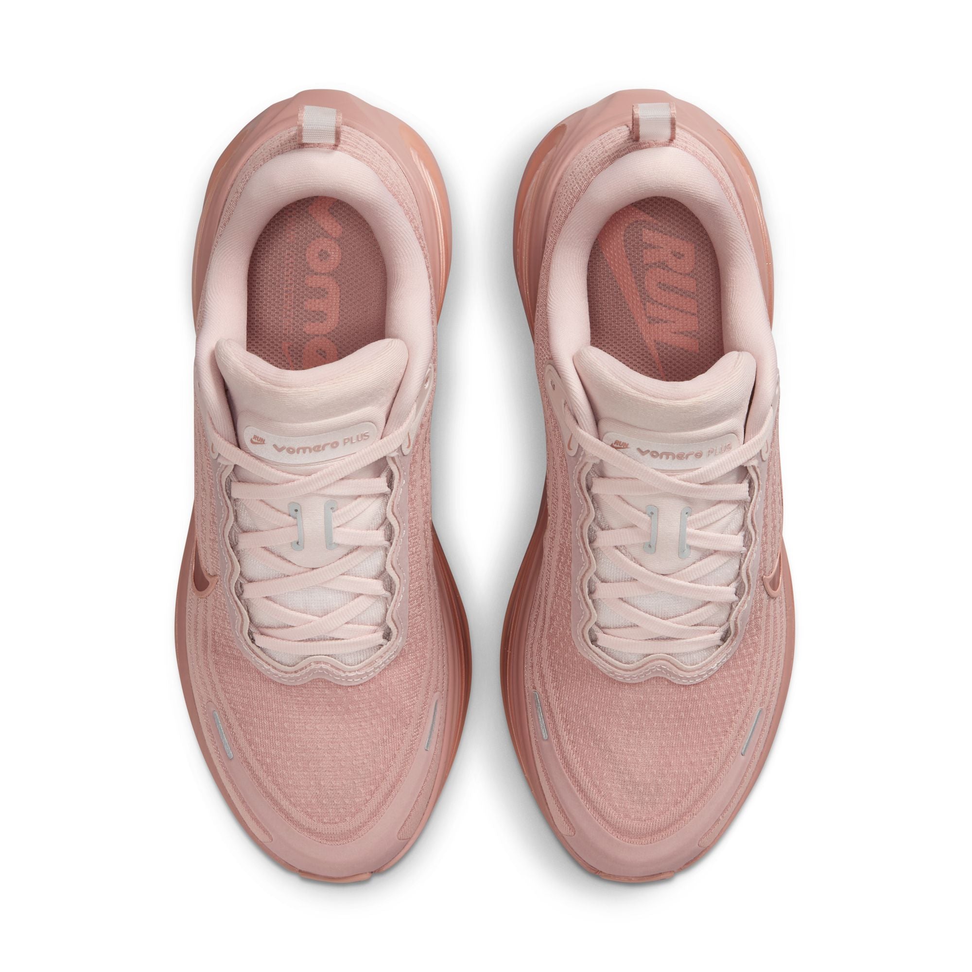 Nike Vomero Plus (B Width) - Particle Pink/Metallic Rose Gold (Womens)