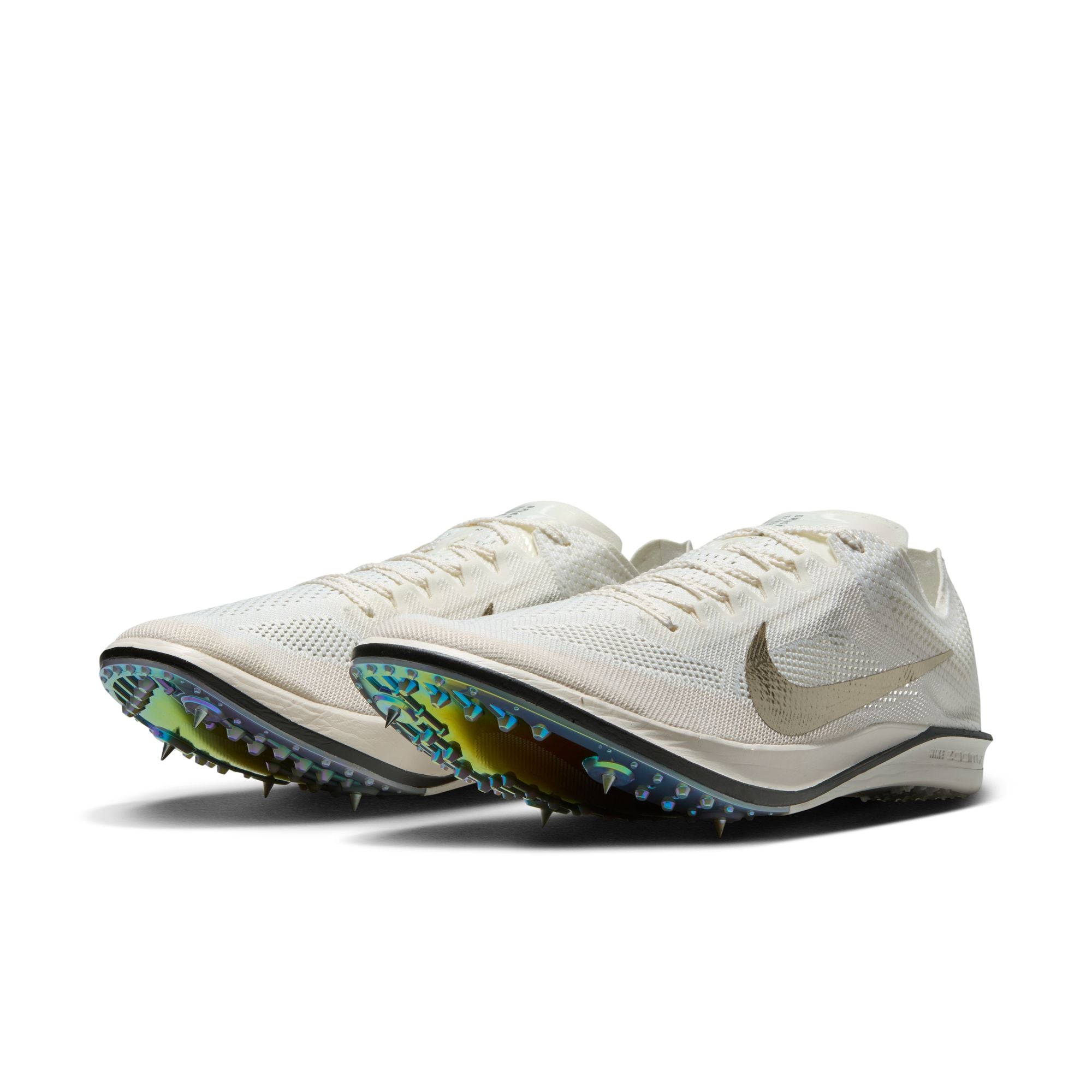 Nike ZoomX Dragonfly 2 Elite JI (D Width) - Sail/MTLC-Gold-Grain (Unisex)