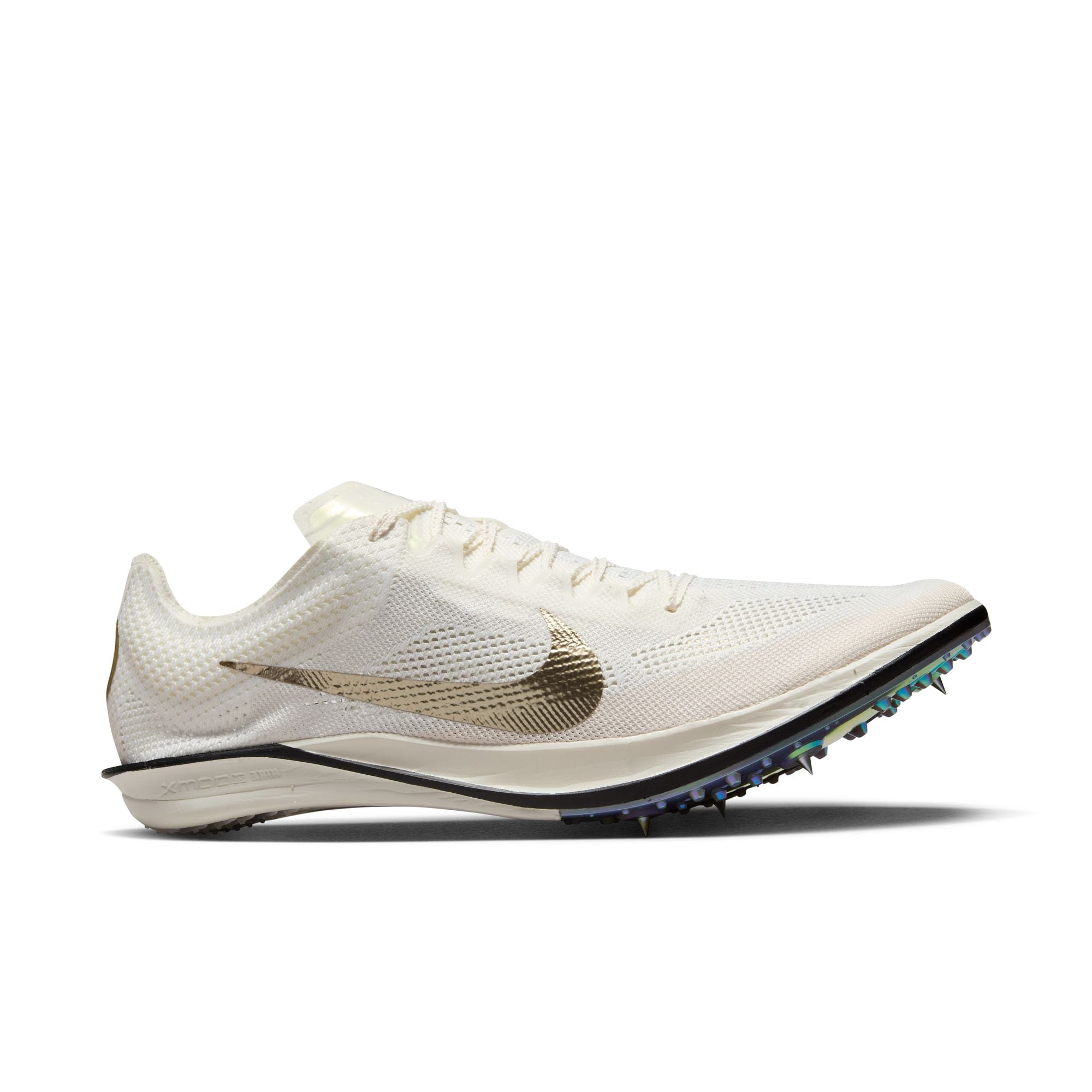 Nike ZoomX Dragonfly 2 Elite JI (D Width) - Sail/MTLC-Gold-Grain (Unisex)