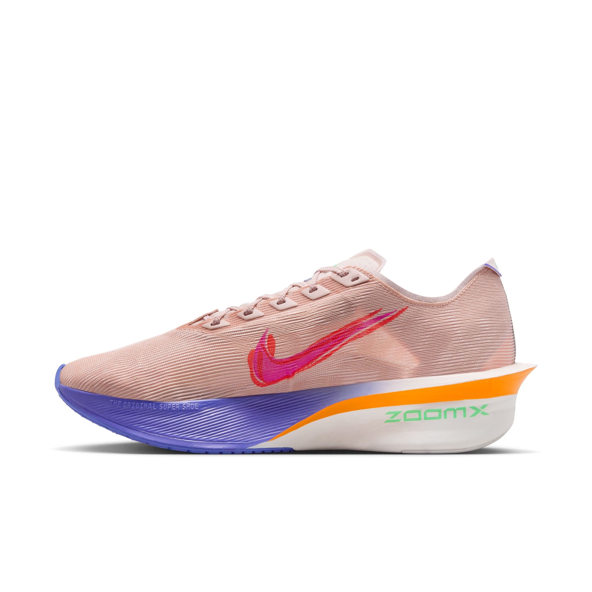 Nike Zoomx Vaporfly Next% 4 EK - Silt Red/Fire Pink/Bright Ceramic/Green Shock (Mens)