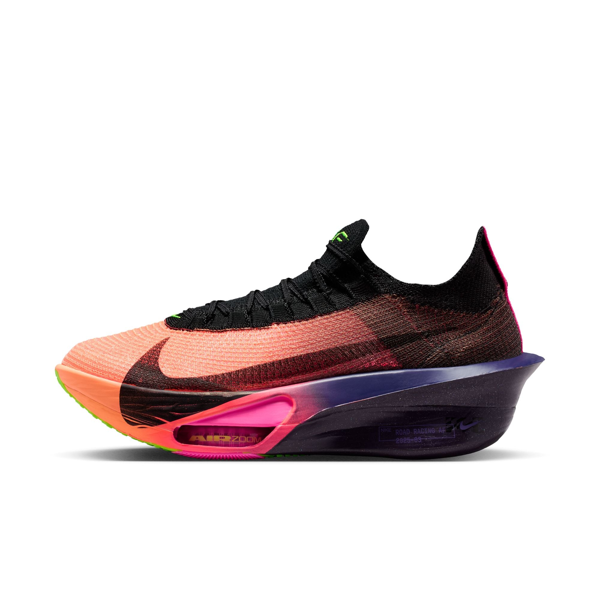 Nike Air Zoom Alphafly Next% 3 GLAM - Orange Pulse/Purple Dynasty/Electric Green/Black (Mens)