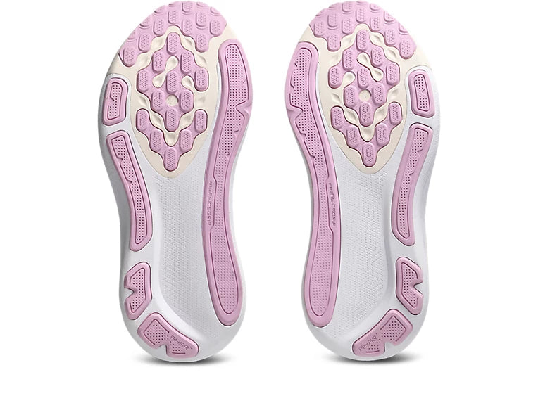 Asics Gel Kayano 33 (D Wide) Womens - White/Hazy Lilac