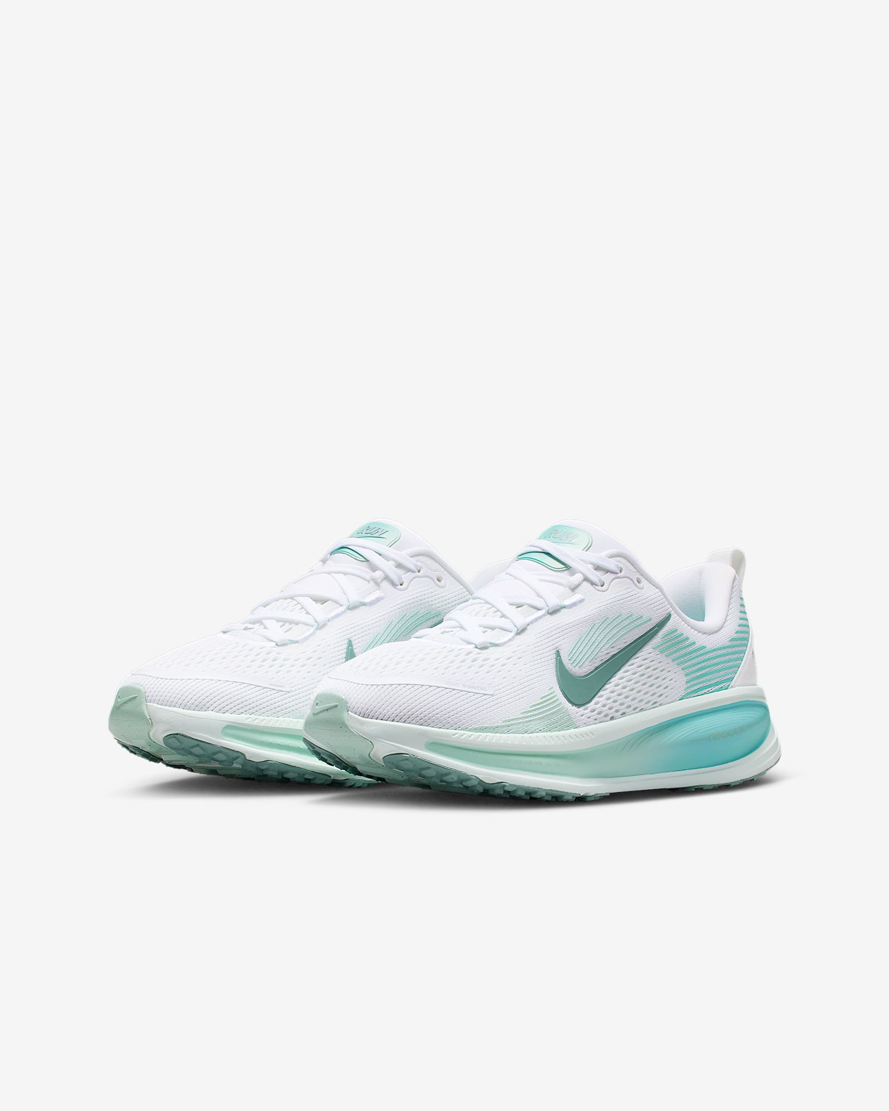 Nike Vomero 18 (GS) - White/Cannon/Bleached Turq