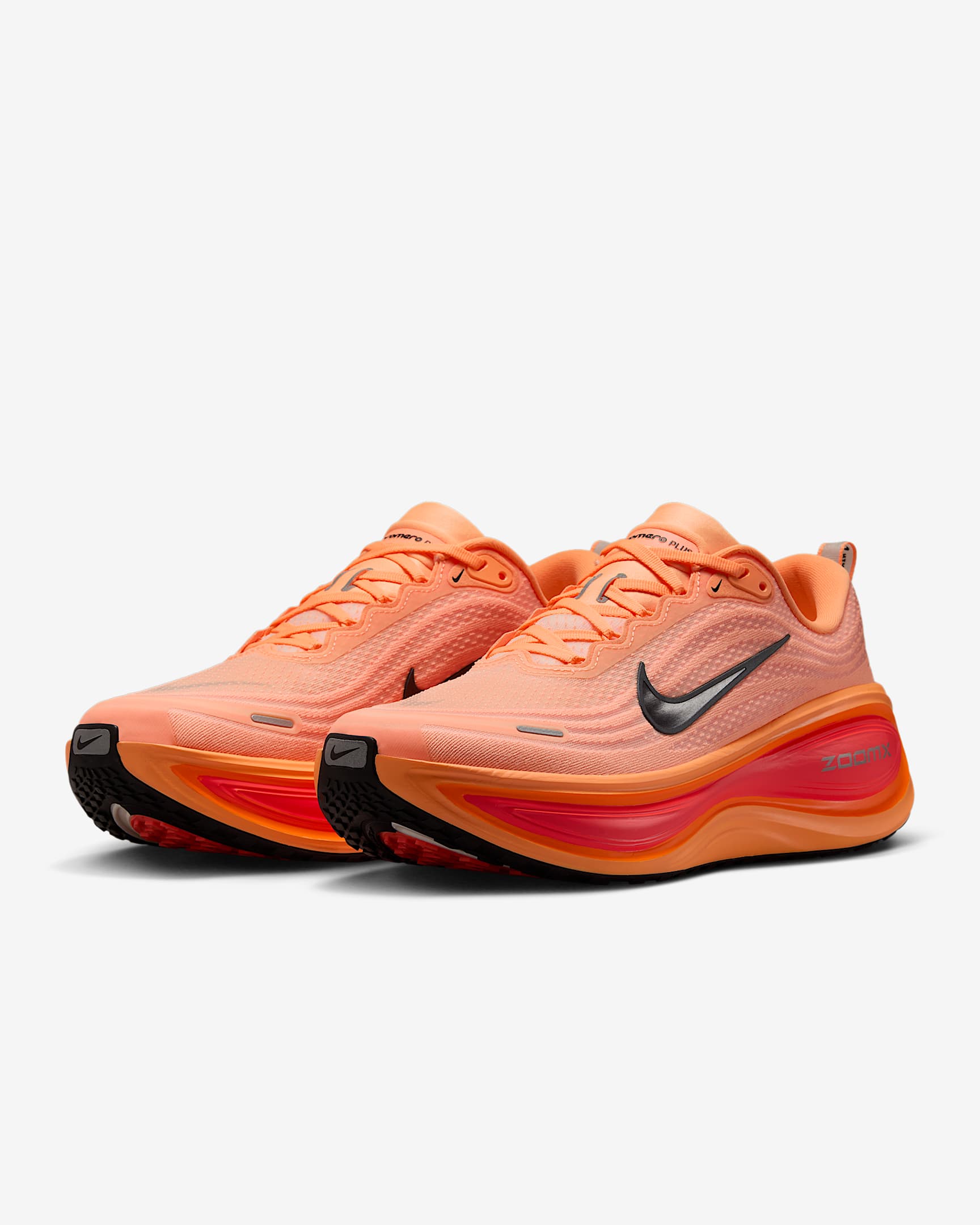 Nike Vomero Plus (D Width) - Orange Pulse/Hot Lava/Total Orange/Black (Mens)