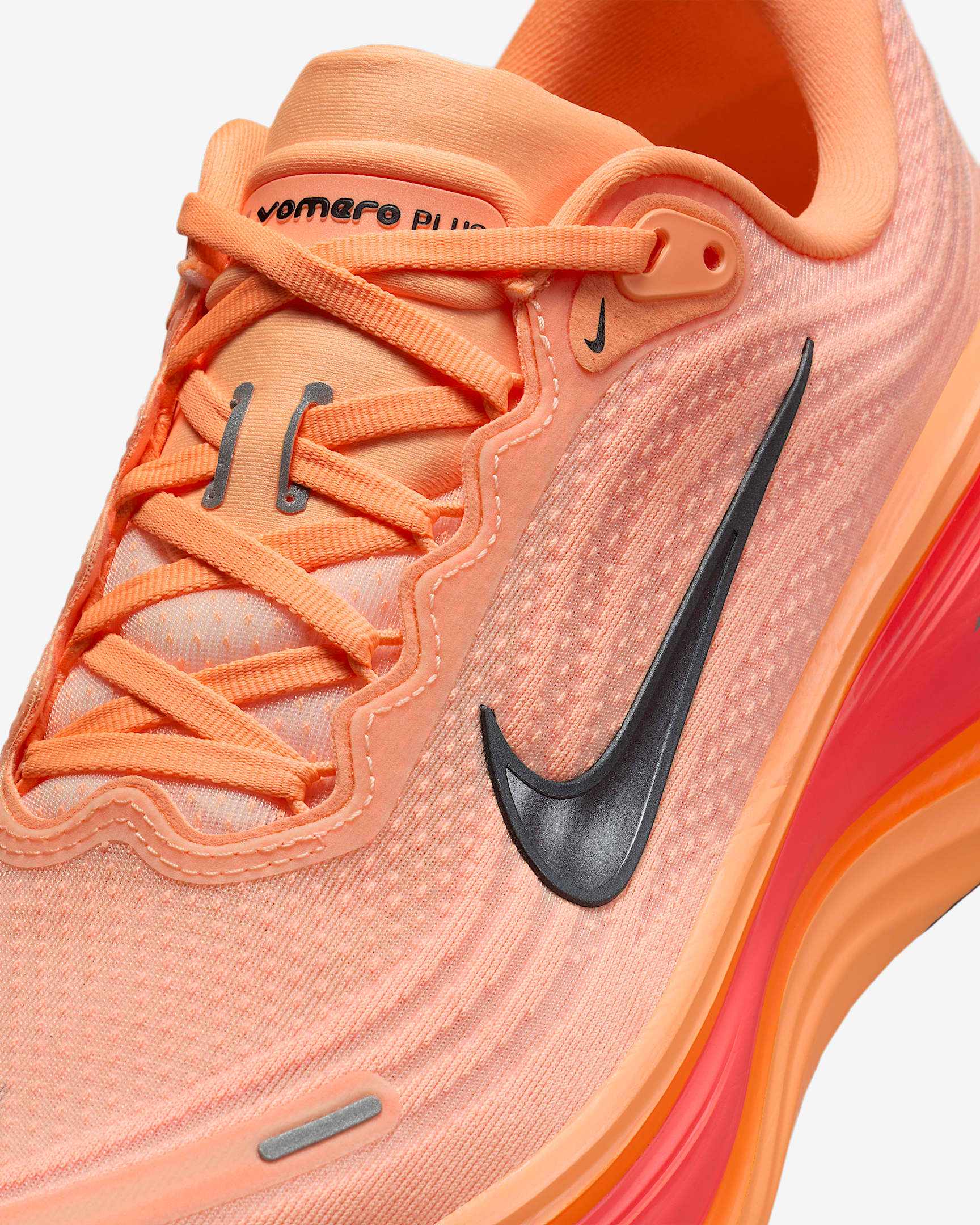 Nike Vomero Plus (D Width) - Orange Pulse/Hot Lava/Total Orange/Black (Mens)
