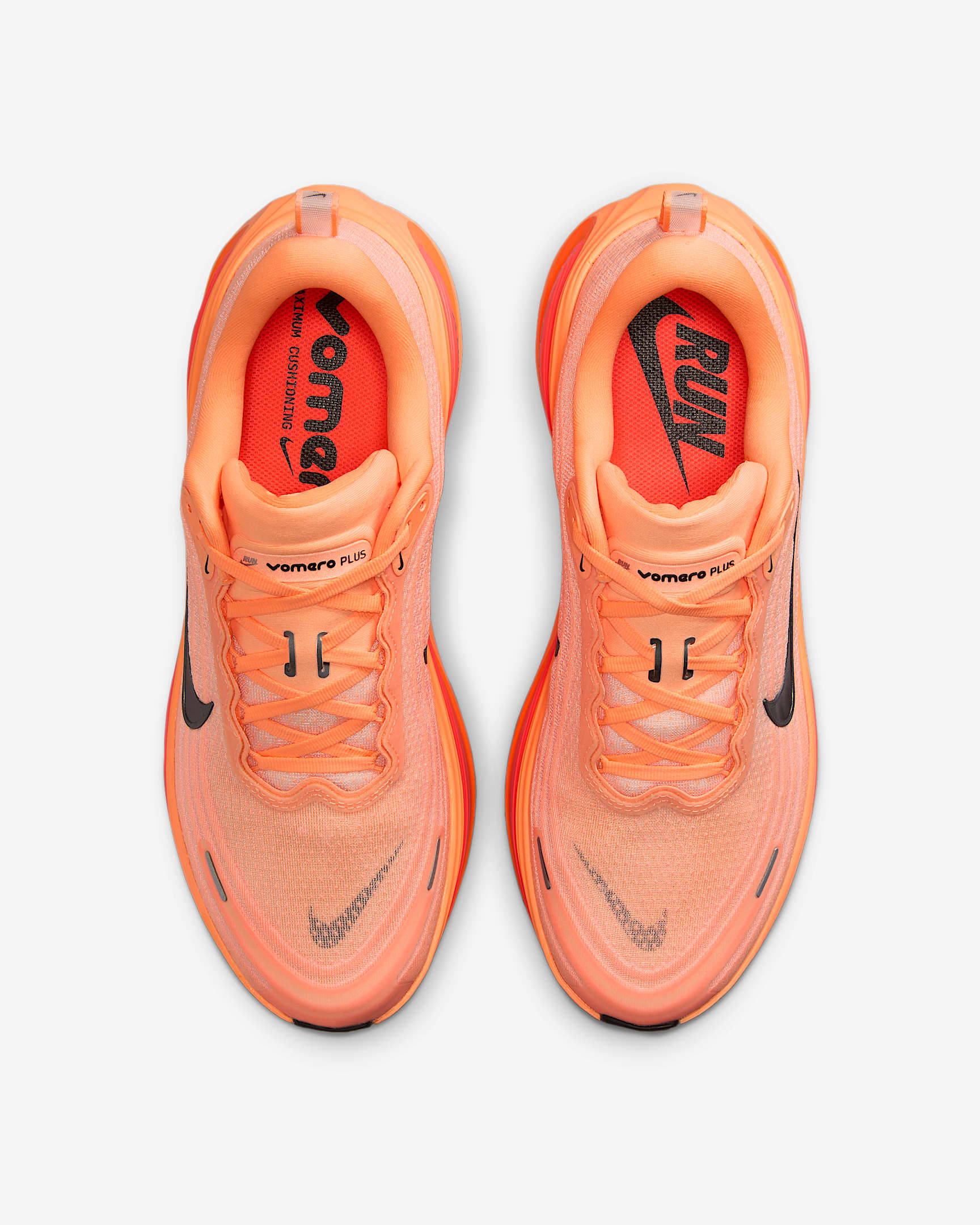 Nike Vomero Plus (D Width) - Orange Pulse/Hot Lava/Total Orange/Black (Mens)