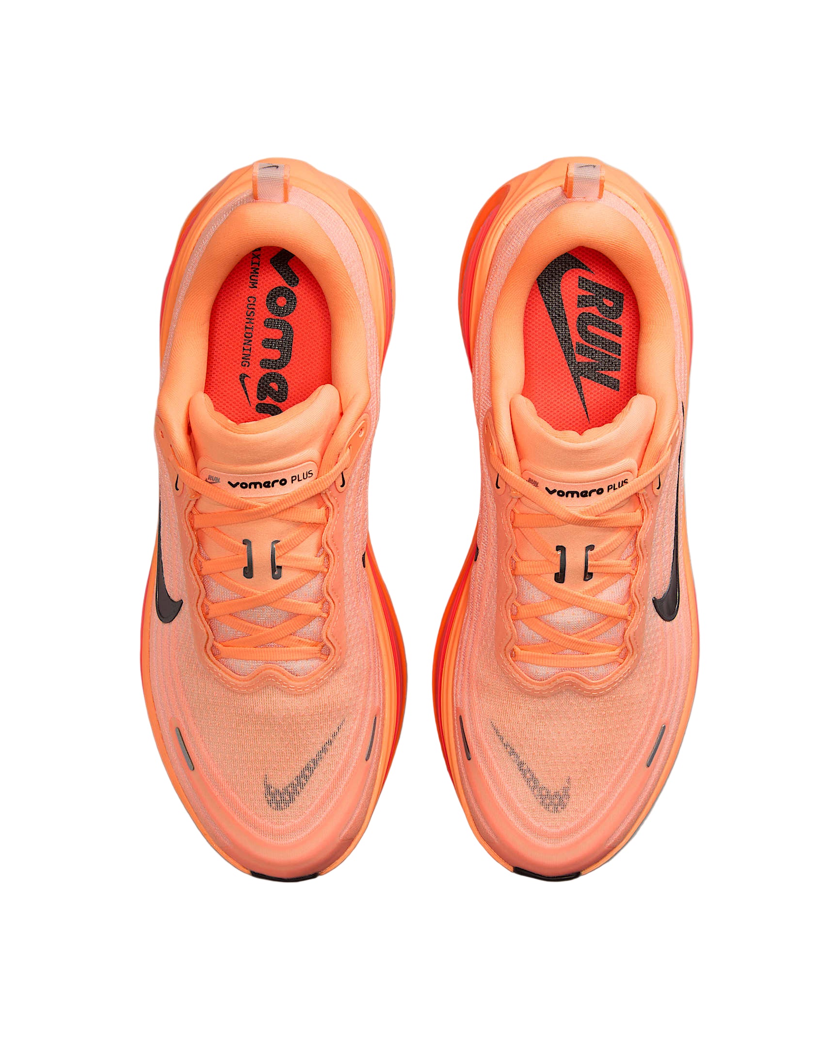 Nike Vomero Plus (D Width) - Orange Pulse/Hot Lava/Total Orange/Black (Mens)