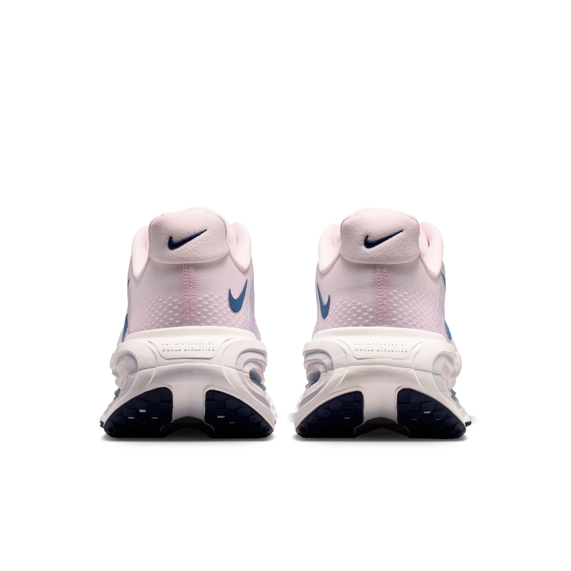 Pink shoes with soft heel cup