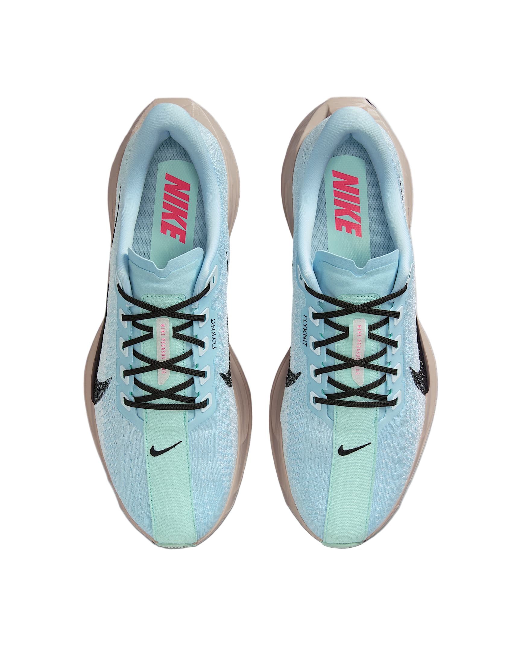 Nike Air Zoom Pegasus Plus (D Width) - Glacier Blue/Black/Mint (Mens)