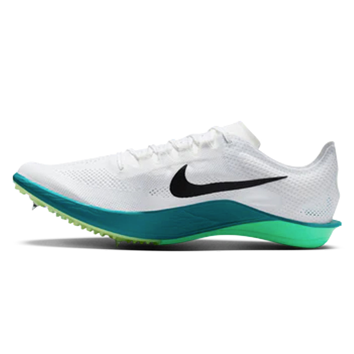 Nike ZoomX Dragonfly 2 (D Width) - White/Black-Bright Spruce (Unisex)