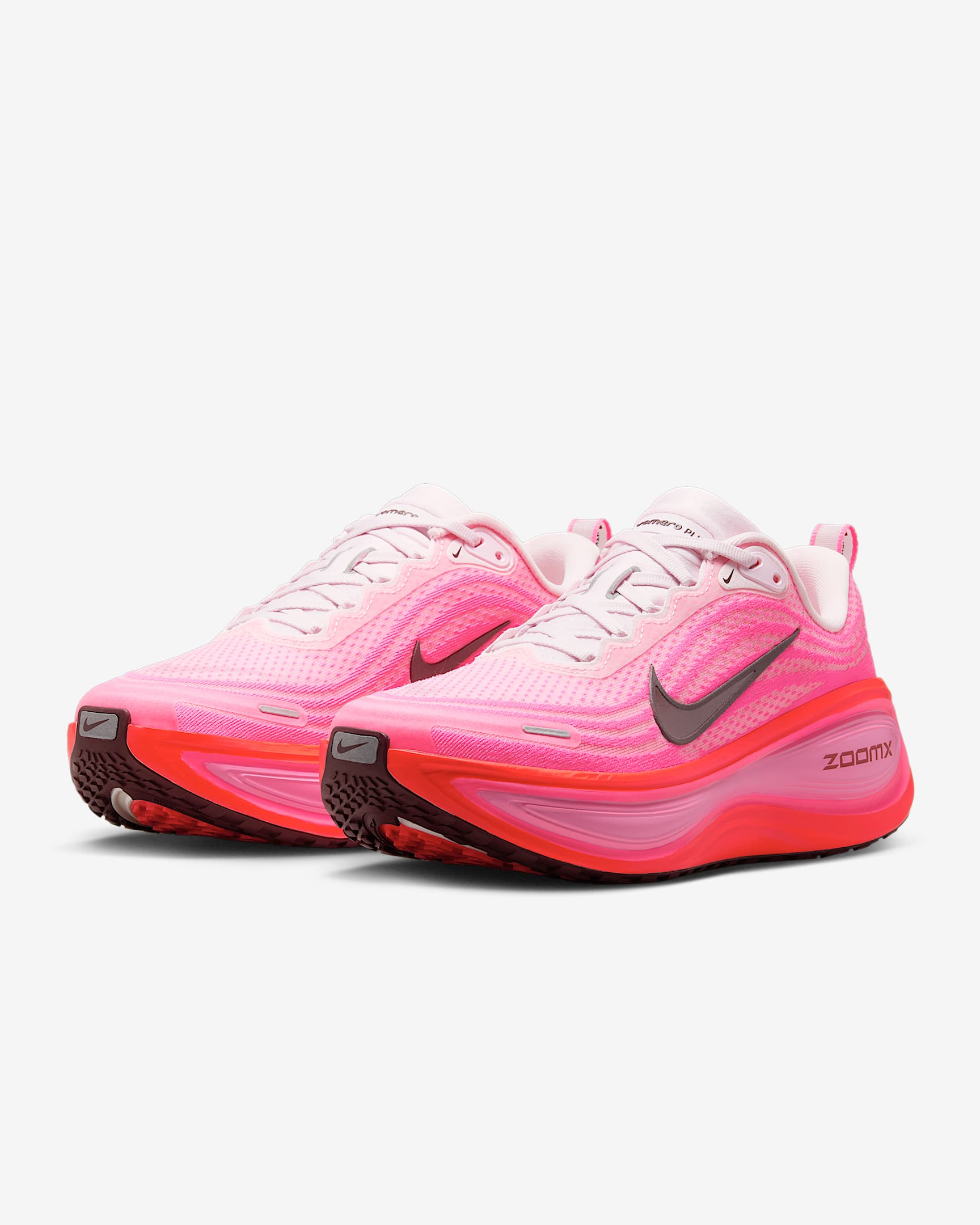 Nike Vomero Plus (B Width) - Hyper Pink/Burgundy Crush