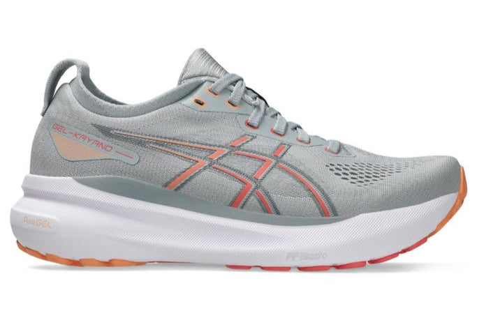 Asics Gel Kayano 31 (D Width) - Piedmont Grey/Papaya (Womens)