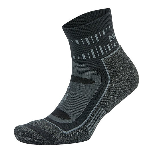 Balega Blister Resist - Grey/Black (Quarter Length)