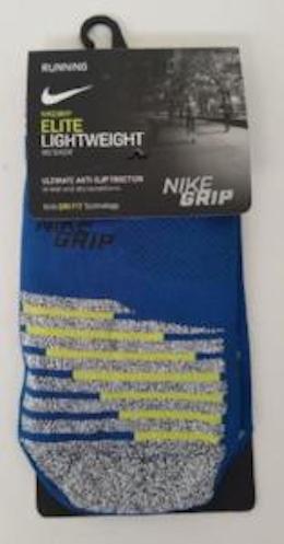 Nike Grip Elite Lightweight No-Show Socks - Blue (Unisex)