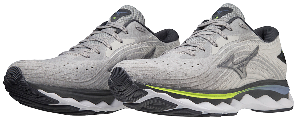 Mizuno Wave Sky 6 (D Width) - Ultimate Gray (Womens)