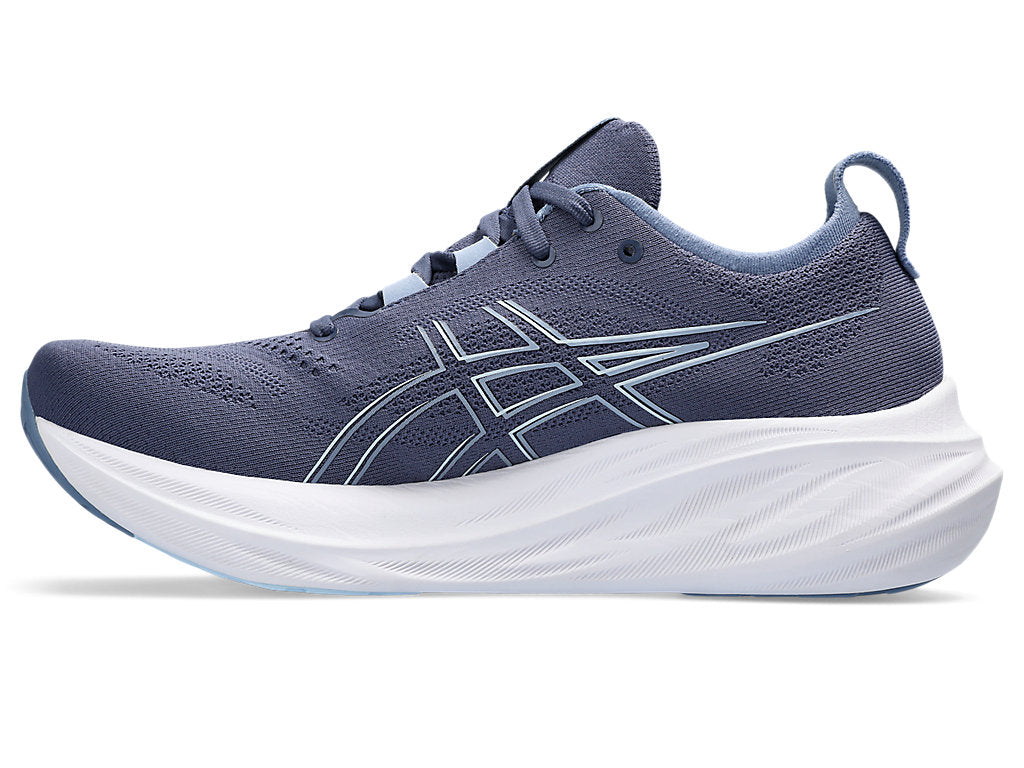 Asics Gel Nimbus 26 (D Width) -  Thunder Blue/Denim Blue (Mens)