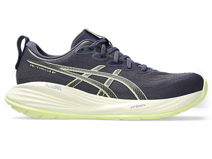 Asics Gel Cumulus 27 (D Width) - Indigo Fog/Lucid Yellow (Mens)