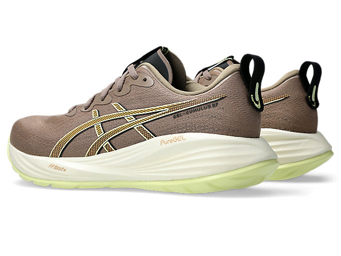 Asics Gel Cumulus 27 (2E Width) - Taupe Grey/Black (Mens)