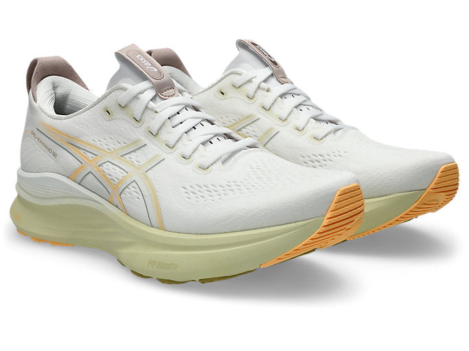 Asics Gel Kayano 32 (2E Width) - White/Orange Glow (Mens)