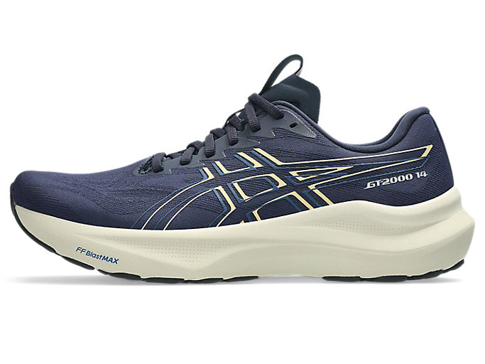 Asics GT-2000 14 (4E Width) - Midnight/Light Orange (Mens)