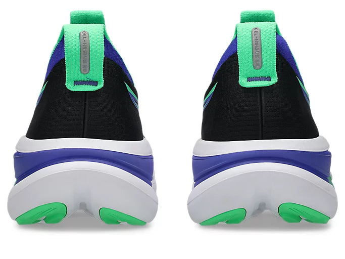 Asics Gel Nimbus 28 (D Width) - Black/Cobalt Burst (Mens)