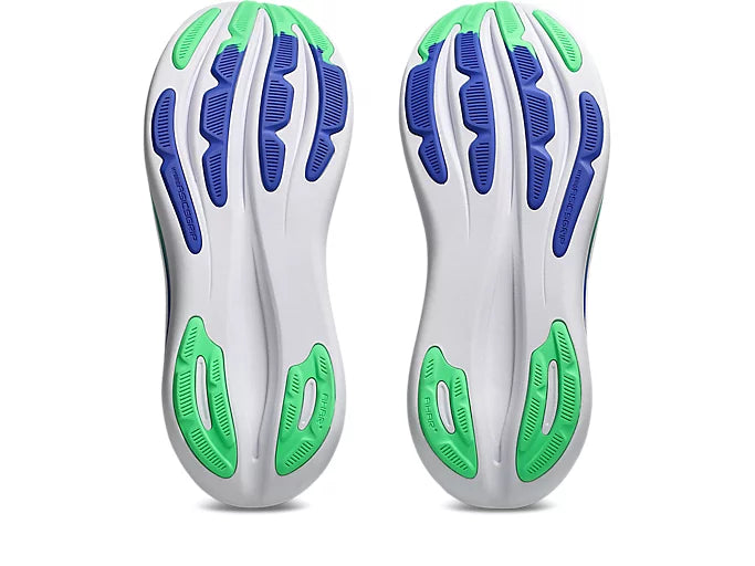 Asics Gel Nimbus 28 (D Width) - Black/Cobalt Burst (Mens)