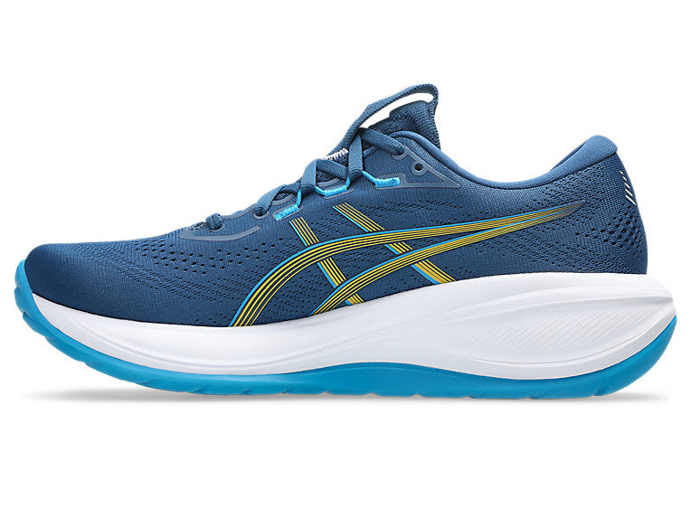 Asics Gel Cumulus 28 (D Width) - Twilight Blue/Yamabuki (Mens)