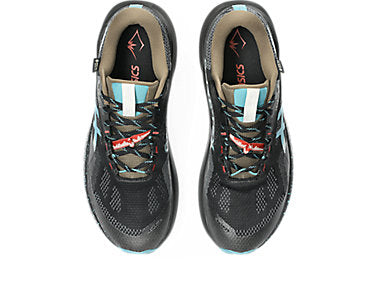 Asics Gel Trabuco 14 GTX (D Width) - Black/Misty Pine (Mens)