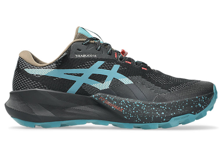 Asics Gel Trabuco 14 GTX (D Width) - Black/Misty Pine (Mens)