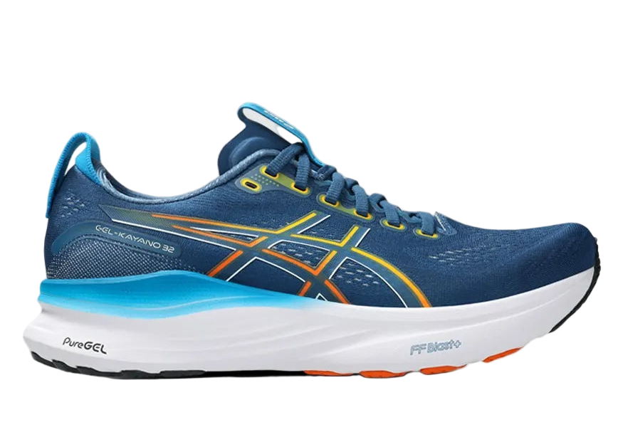 Asics Gel Kayano 32 (2E Width) - Twilight Blue/Anzu (Mens)