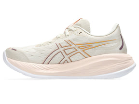 Asics Gel Cumulus 26 (B Width) - Oatmeal/Dusty Mauve (Womens)