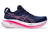 Asics Gel Nimbus 26 (B Width) - Blue Expanse/Bold Magenta (Womens)