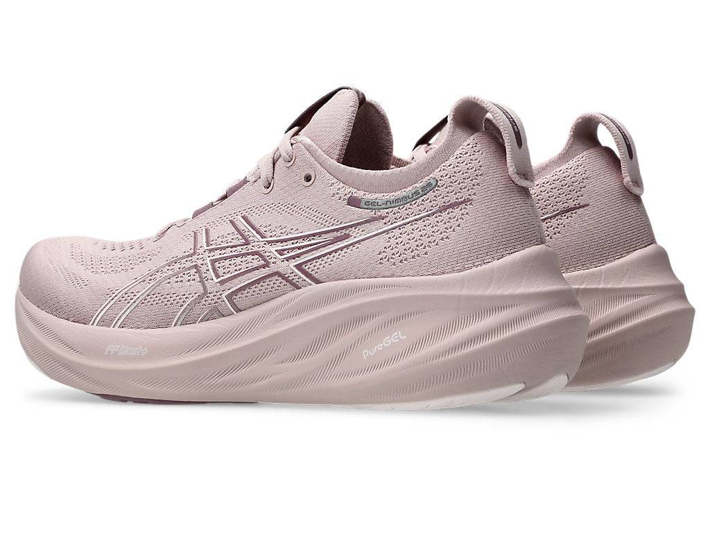 Asics Gel Nimbus 26 (B Width) - Watershed Rose/White (Womens)