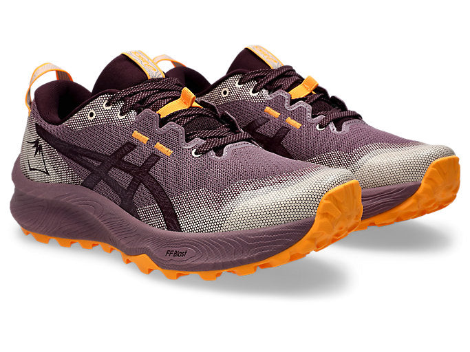 Asics Gel Trabuco 12 (B Width) - Dusty Mauve/Dark Aubergine (Womens)