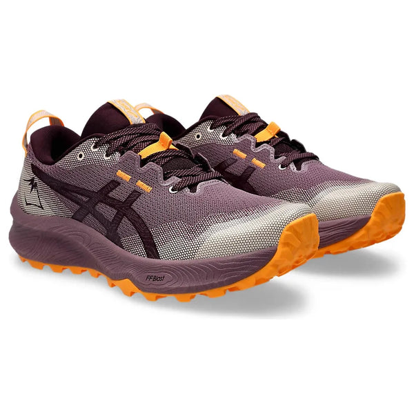 Asics Gel Trabuco 12 (B Width) - Dusty Mauve/Dark Aubergine (Womens)