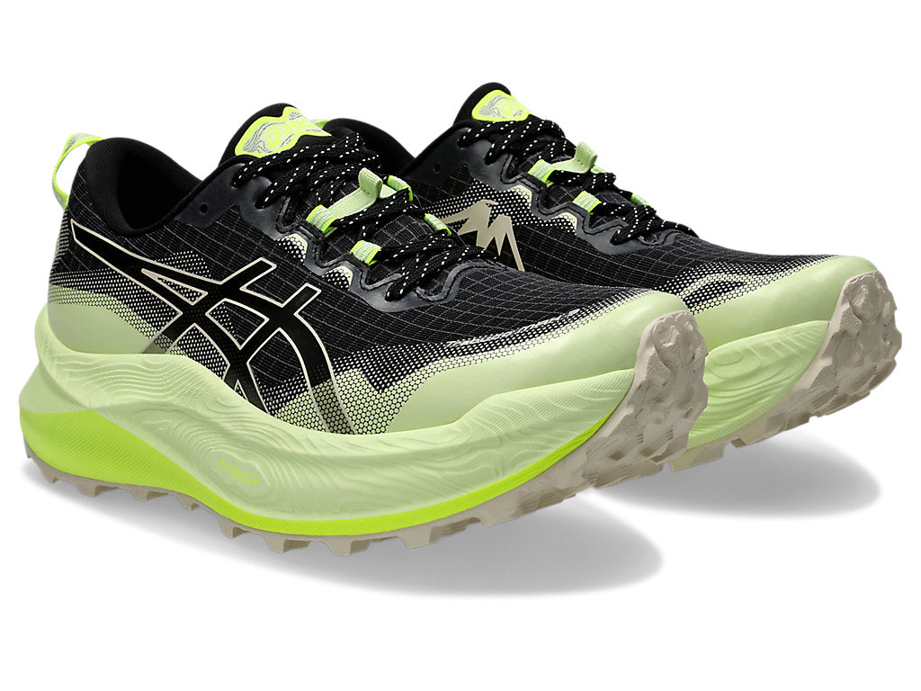 Asics Trabuco Max 3 (B Width) - Black/Oatmeal (Womens)