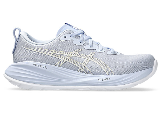 Asics Gel Cumulus 27 (B Width) - Blue Fade/White (Womens)