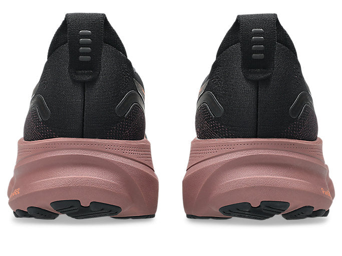 Asics Gel Kayano 32 (B Width) - Black/Dark Currant (Womens)