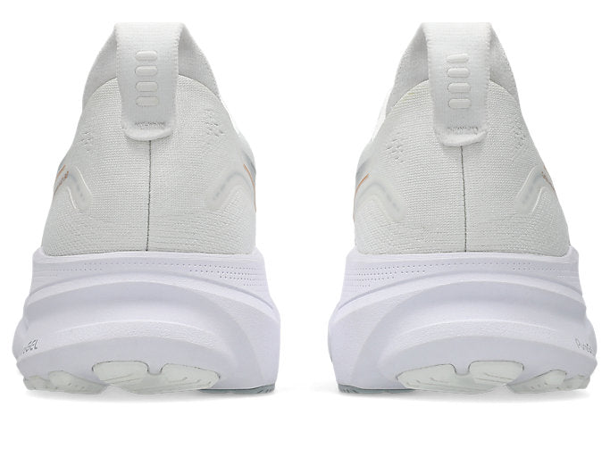 Asics Gel Kayano 32 (B Width) - White/Champagne (Womens)