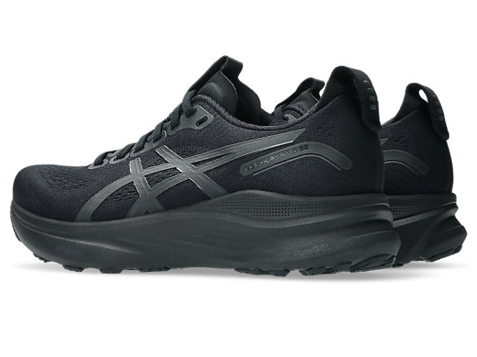 Asics Gel Kayano 32 (D Width) - Black/Graphite Grey (Womens)