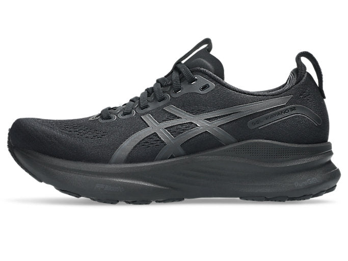 Asics Gel Kayano 32 (D Width) - Black/Graphite Grey (Womens)