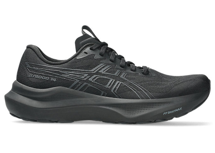 Asics GT-2000 14 (B Width) - Black/Graphite Grey (Womens)