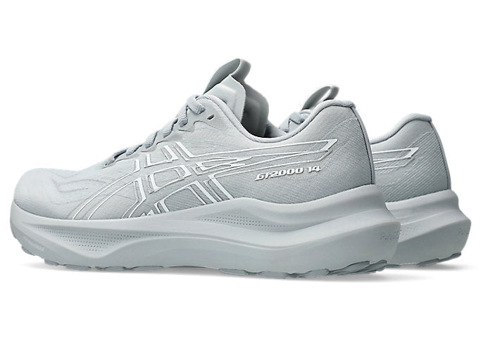Asics GT-2000 14 (B Width) - Piedmont Grey/White (Womens)
