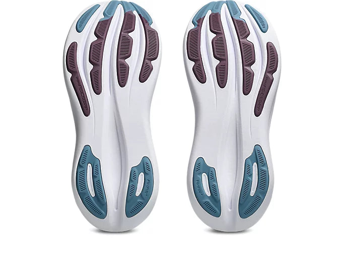 Asics Gel Nimbus 28 (D Width) - Arctic Blue/Velvet Purple (Womens)