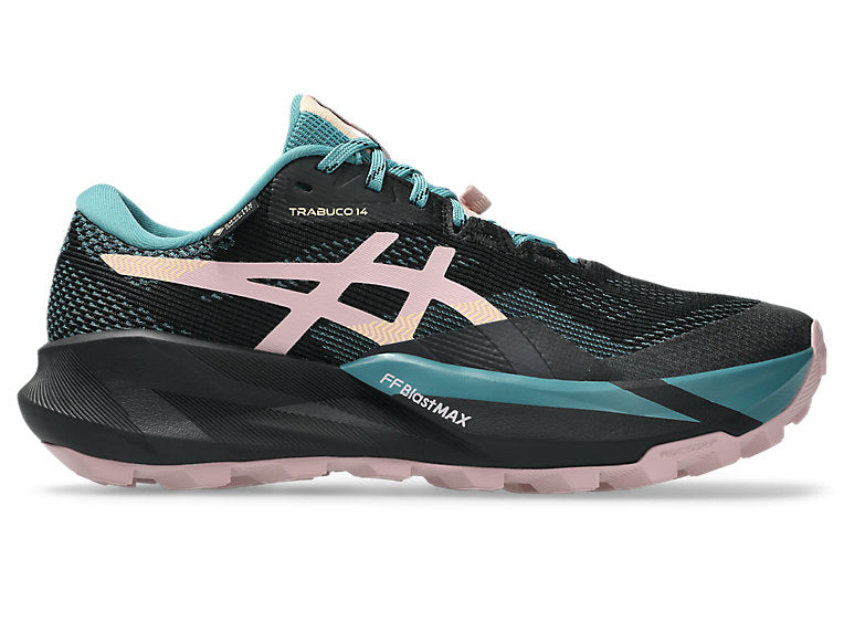 Asics Gel Trabuco 14 GTX (B Width) - Black/Morganite (Womens)